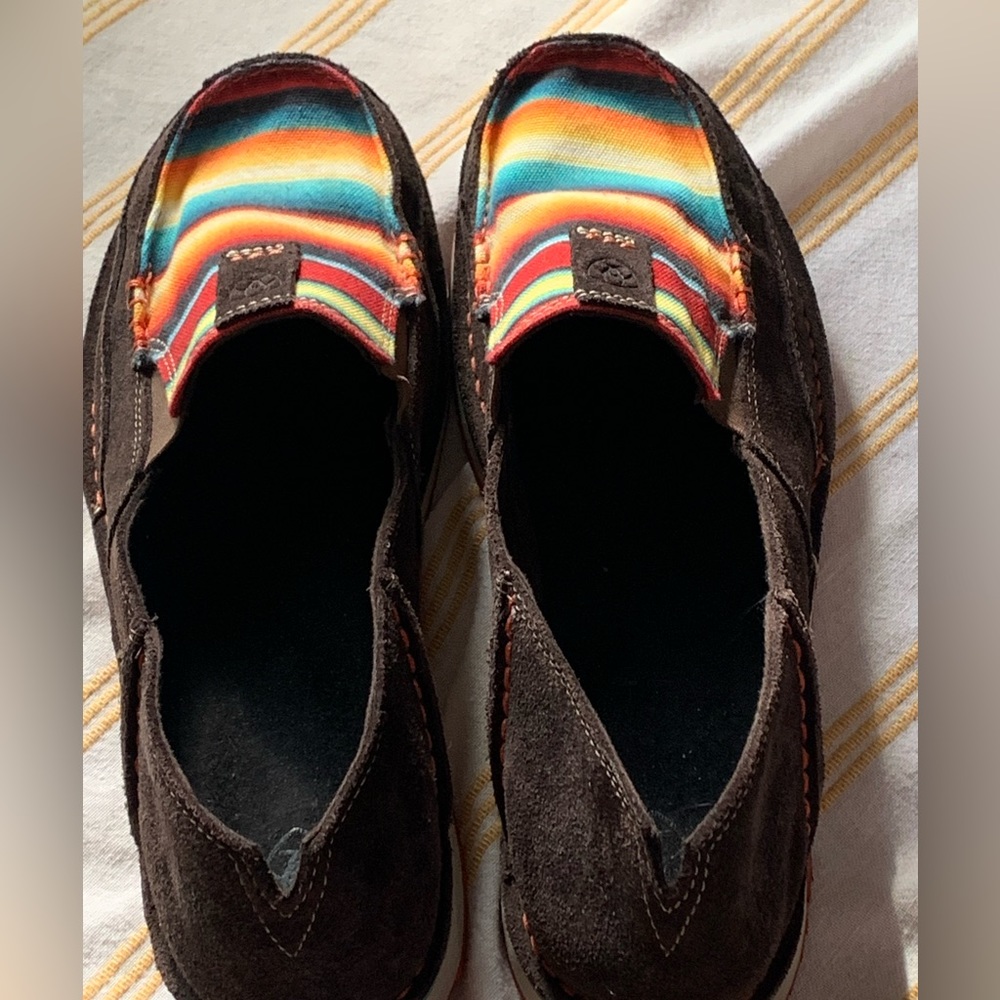 Ariat Cruiser Serape Print Boat Shoes